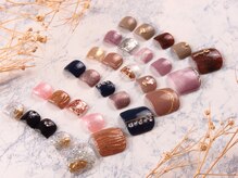 アーモネイル 札幌(Amo Nail)/フットネイルデザインアート定額