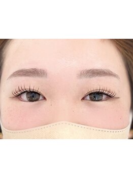 目の形にあったエクステ提案が得意