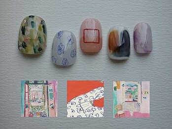 ハイ アイムファイン(Hi, I'm fine.)の写真/【Hand★Hi,selection design¥8,800～】名古屋屈指の実力派サロンの2号店！オンリーワンの指先に出会うなら