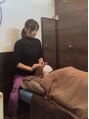 全身もみほぐし 楽庵&nbsp;眼精疲労などにヘッド首凝りと一緒に顔周りのケアを。