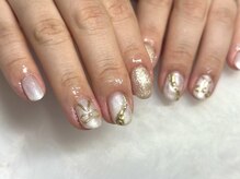 ネイルビジョルノ つくばみどりの店(Nail Begiorno)/ブライダルネイル　リボンネイル