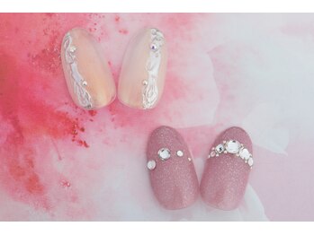 ネイルクロエ(NAIL KCLOE)/【２本アート】6月限定デザイン