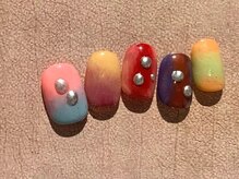 ゆびノさき イバラキシ(ibarakishi)/カラフルニュアンス