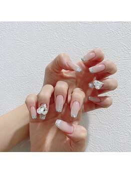 アンダーバーホワイトプラス 南海難波店(_WHITE+)/ガラスフレンチ