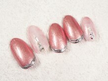 ケージュール(Kjour)/タイダイ　ピンク　メタリック