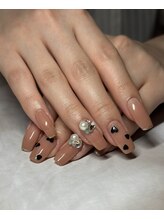 ネイルベベ(Nail bebe)/ハートホロネイル