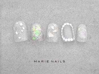 マリーネイルズ 大阪梅田店(MARIE NAILS)/新規様7000円0824e ユニコーン