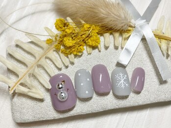 ブレス 仙台駅前本店(BLESS)/かわいい遊び心のある雪だるま＊