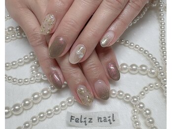 フェリスネイル 池袋店(Feliz Nail)/お花ネイルデザイン、1