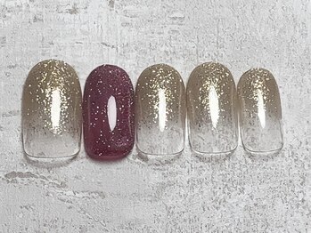 ネイル トリートエスティーエス 越谷店(STS)/ちぐはぐネイル