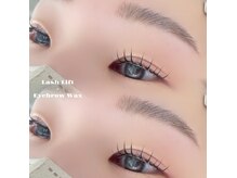 美眉アイブロウ×韓国束感まつ毛パーマで韓国アイドルeye♪