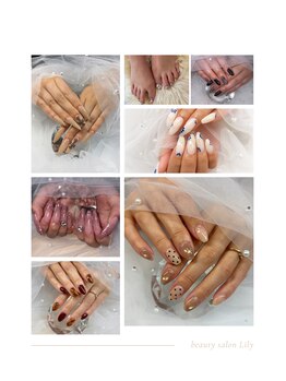 リリー(Lily)の写真/定額ネイルもご用意しております♪持ちの良いネイルお任せください♪
