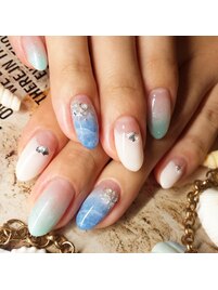 海　リゾート　フレンチ　水滴