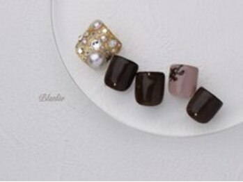 ブランロール 中目黒店(Blanl'or)/FOOTキラキラスイーツネイル