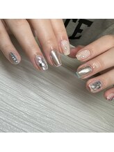 チャイ 大阪上本町店(chai)/シルバーネイル