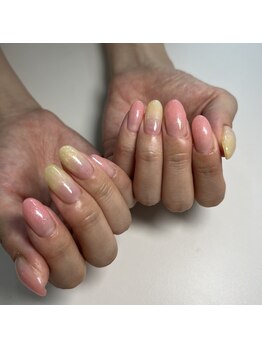 ビジュー ネイル(Bijoux)/グラデネイル 相模原　矢部 橋本