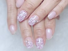 リアンネイル(lian nail)/ツイードネイル