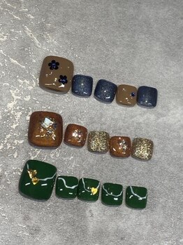 サッシーラッシュ(SASSY LASH)の写真/《技術力×コスパ◎》トレンド先取り♪最先端のカラーとアートがお手頃価格で♪【シンプルフット¥3990】