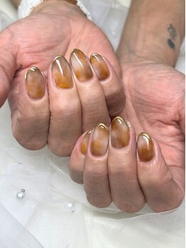 ナナネイル(7.Nail)/もやもやニュアンスネイル