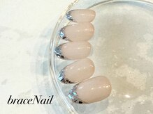 ブレスネイル(brace Nail)/ガラスフレンチネイル