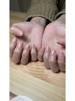 ちゅるん♪ワンカラーネイル