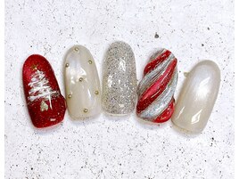 クリスマスネイル