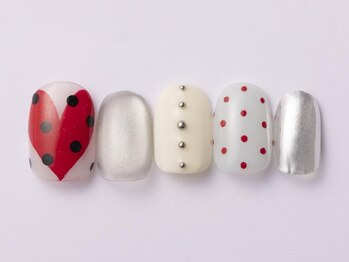 ハート個性派ドット10480yen