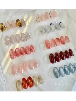 ハウオリ(hauoli)の写真/デザインに迷う方も安心!料金を気にせず楽しめる定額コースで最旬ネイルをご提供◎