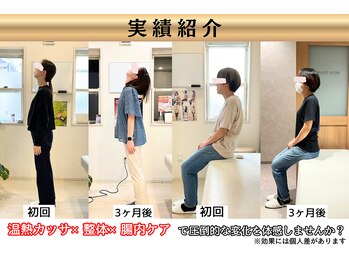 なかもず 輝き美容整体院/実績紹介