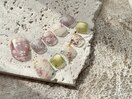 春のお花フットネイル