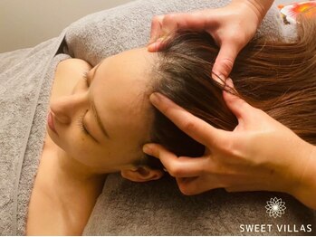 スイートヴィラズ 北堀江店(SWEET VILLAS)の写真/《脳から癒す》至福のひとときを…♪【炭酸ドライヘッドスパ￥7000】南国空間でヘッドスパ体験♪