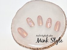 ミンクスタイル 浜松町店/花柄ネイル