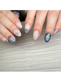 チャイ 大阪上本町店(chai)/ブルーネイル