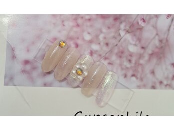 フラワーストーンデザイン