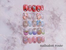 ネイルサロン ルート 二子玉川(nailsalon route)/8月キャンペーンネイル