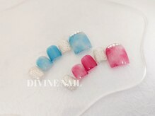 ディバイン ネイルズ(DIVINE NAILS)/フット・シンプル定額