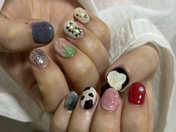 アトリエイチマルサン(アトリエ103)/ニュアンスネイル×ハンド