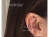 耳ツボジュエリー★Simple course 両耳10粒 