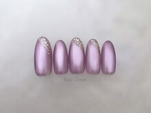 ネイル ドゥ 岡山駅前店(Nail Doux)/エレガントマグネットネイル