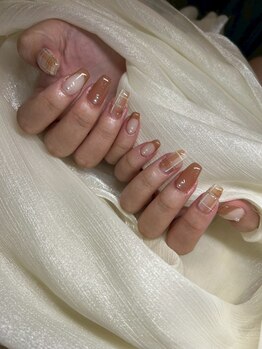 アーバンシーネイル 川口店(Urbansea nail)/チェック×フレンチネイル