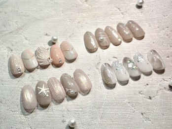 モン(mon.)の写真/【韓国ネイルも◎定額アートコースあり♪】カラー変更OK!デザインが豊富だから大満足間違いなし!
