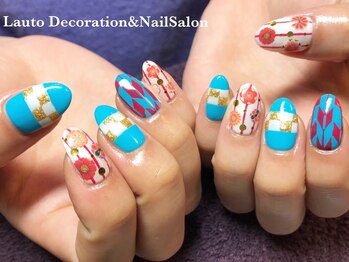 ラウト デコレーションアンドネイルサロン(Lauto Decoration&Nail Salon)/和柄ネイル