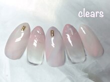 ビューティーネイルサロン クリアーズ(Clears)/透け感がが綺麗なシアーネイル