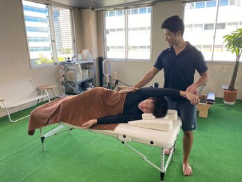 アライメント(alignment)/肩こりに対するストレッチ