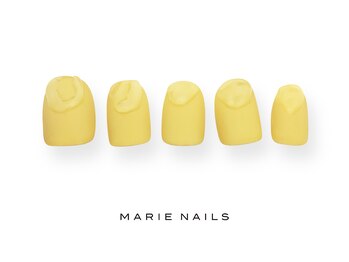 マリー ネイルズ いわきラトブ店(MARIE NAILS)/定額6,600円税込 イエロー 0728a