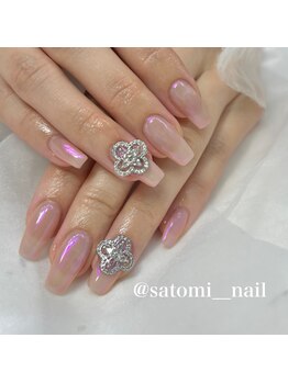 エムネイル ブランチ(Mネイル branch)/satomi担当:ミラーネイル