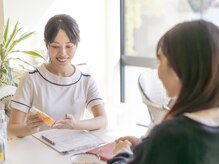 丁寧なカウンセリングでお肌ケアの仕方をお伝えします