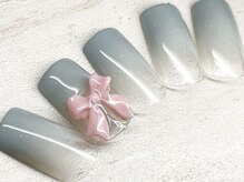 チェリーズネイル(Cherrys Nail)/ワンポイント リボン