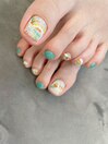 お客様ネイル/古川/フットネイル