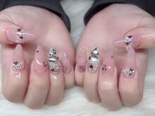 ボタン 木更津店(BOTAN)/キラキラネイル